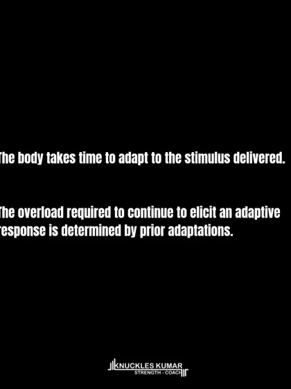 Progressive overload is one of the most misunderstood concepts. It isn't about adding weight every week. It's a reactive process based on your body's adaptation, ensuring the training stimulus remains challenging enough to drive continued progress without being excessively aggressive.