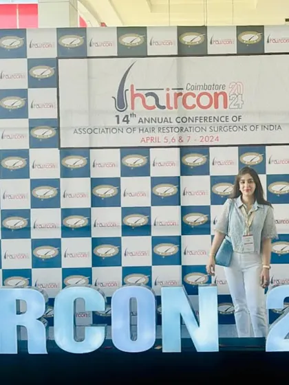 It was an honor to be part of the faculty at the 14th National Conference of the Association of Hair Restoration Surgeons of India, Haircon 2024.