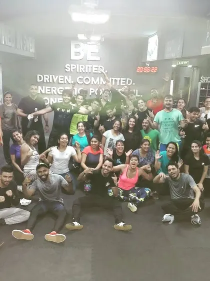 We love a good celebration. This was our first-anniversary Zumba party, and the energy was absolutely thunderous. My classes are more than just a workout; they are a community that celebrates milestones together.