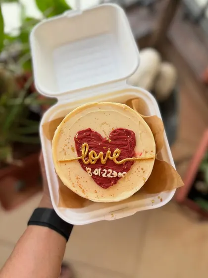 A showcase of some of my favorite custom bento cakes. You can see a variety of designs, from a Harry Potter theme and a cricket-themed "29 not out" cake to a romantic "let's grow old together" message, showing the endless possibilities for personalization.