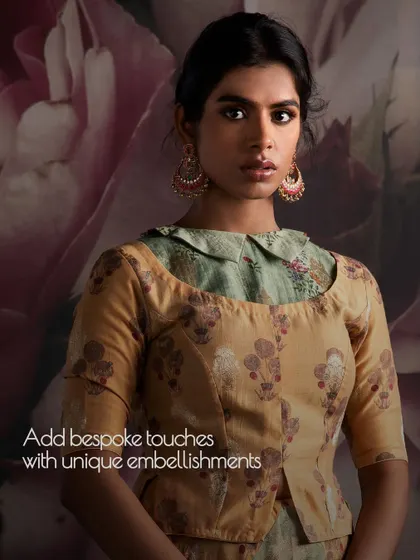 Add bespoke touches with unique embellishments. I work with you to create an outfit that is a true reflection of your personality and style.