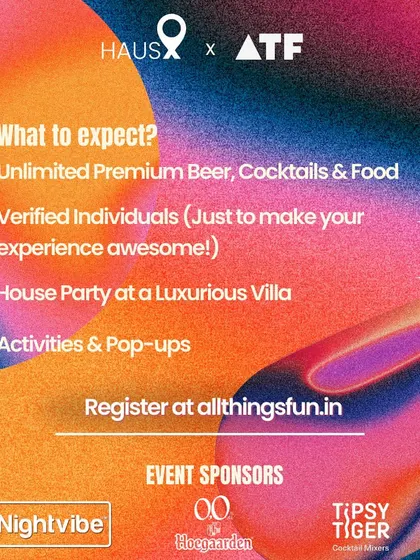 Here’s what to expect from one of my curated NYE parties: unlimited premium drinks and food, a verified crowd for a great experience, and pop-up activities, all within a luxury house party setting.
