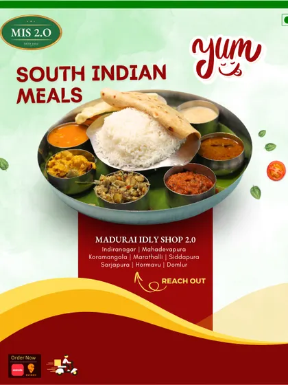 Experience the soul of Tamil Nadu on your plate. Our wholesome South Indian Meals are packed with flavors that I have cherished since my childhood.
