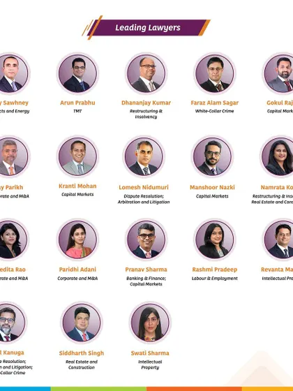 A list of our 'Leading Lawyers' from the Legal Era Rankings 2024-2025, showcasing our expertise in Dispute Resolution, White-Collar Crime, and Labour & Employment.