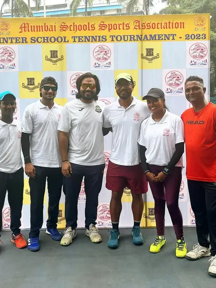 The TenniStation team at the Inter-school MSSA tournament 2023. We are proud to organize and be a part of major school-level sporting events.