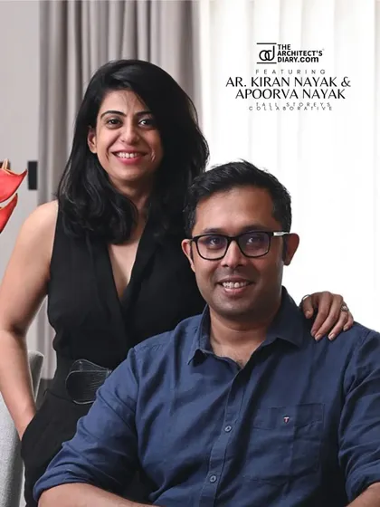 Another portrait of us from a recent publication feature. We believe that the best spaces are born from a partnership, both between us as founders and in collaboration with our clients.