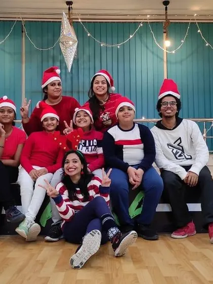 More smiles and festive fun from our Christmas party at the studio.