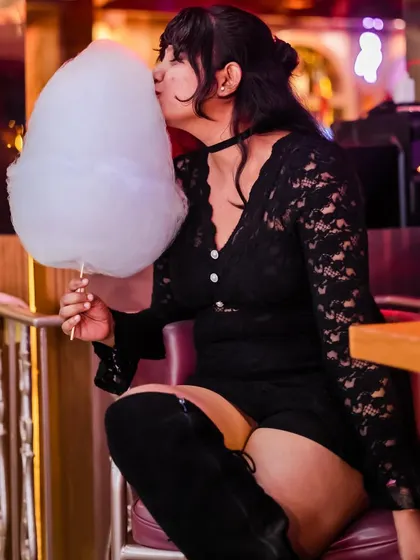 It's the little things that make a party special. At my famous Ladies' Nights, we go all out with perks like free cotton candy, adding a fun, unique touch to the high-energy club experience.