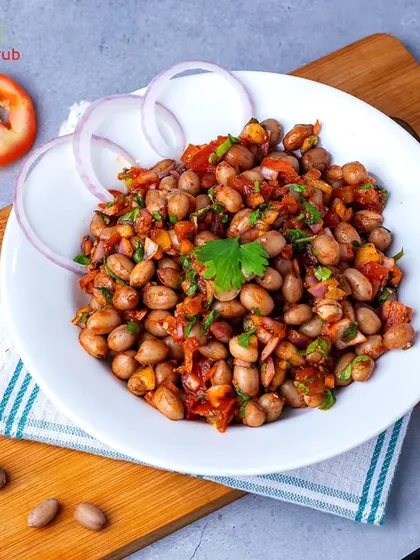 Our Peanut Chaat is the perfect healthy evening snack. It's a rich source of good fats, protein, and energy to fuel your day.