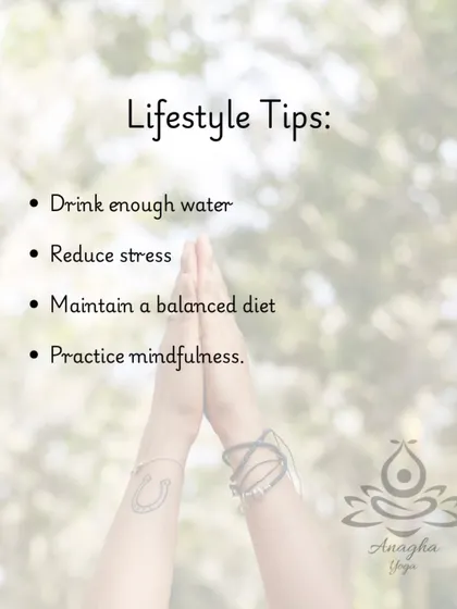 In addition to poses, I provide lifestyle tips for blood pressure management, including proper hydration, stress reduction, and mindfulness practices.