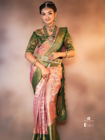 The elegance of a South Indian bride is timeless. My students learn to create looks that are both traditional and feel fresh and modern.