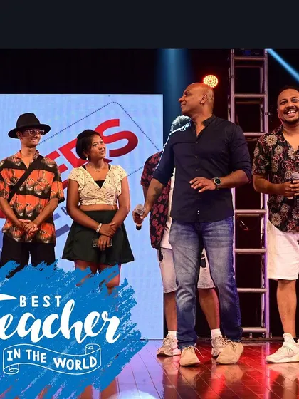 Our director and instructors on stage, interacting with the audience. We are proud to have such a dedicated and inspiring team.