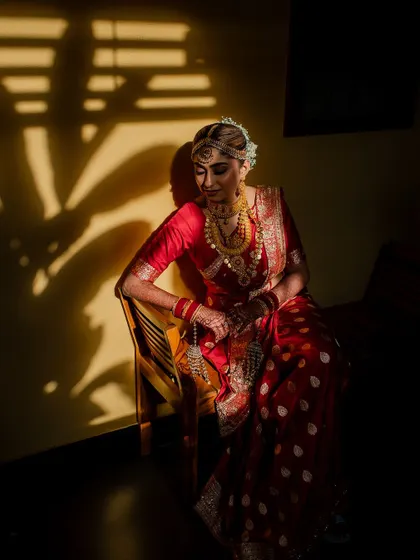 A collection of artistic and romantic portraits from a single wedding, showcasing our ability to tell a cohesive story through creative compositions, lighting, and capturing intimate moments.