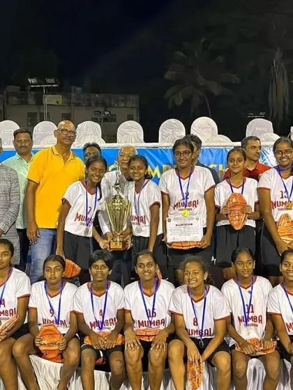 A proud moment as one of our girl players represents the Mumbai Suburban U-13 team, achieving a runner-up title at the Maharashtra State Basketball Championship.