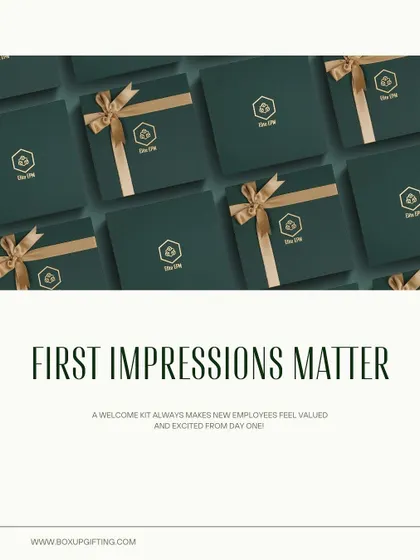 First impressions matter. A welcome kit is more than just a gift; it is a message that you value your new employees and are excited to have them on the team from day one.