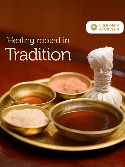 My practice is built on a foundation of healing rooted in tradition. I use authentic Ayurvedic preparations, including herbal oils and powders, to ensure your treatment is both pure and effective.
