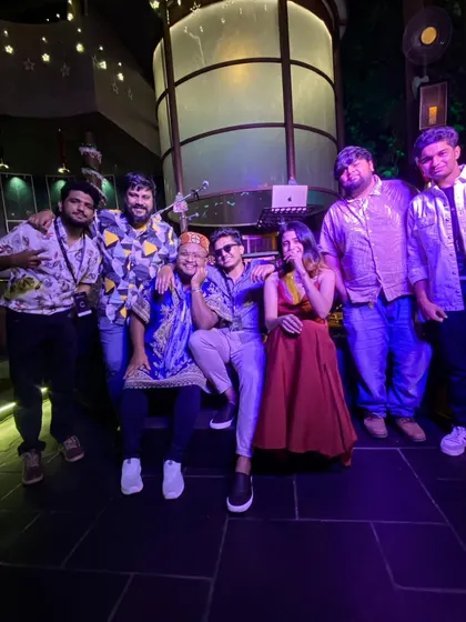 A post-gig photo with my amazing band and crew. We are a family, and I'm grateful for every moment we share together.