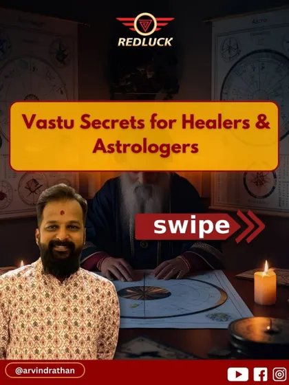 This image introduces Vastu secrets specifically for healers and astrologers. By using tools like a Reiki Seat and activating the Pyracenter, you can elevate your spiritual practice, enhance healing energy, and sharpen your intuition.