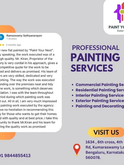 In this testimonial, Ramaswamy notes my cordial approach, competitive pricing, and the skill of my team. He also appreciated that we left the premises neat and tidy after the work was done.