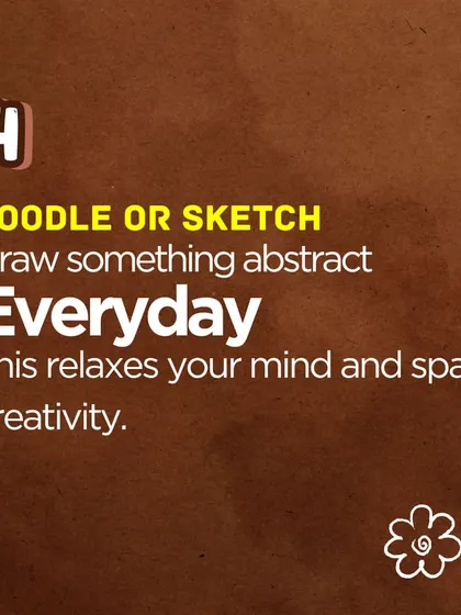 Want to skyrocket your creativity? Try these simple daily exercises. A 5-minute journal, observing your surroundings, playing word association games, or even doodling can relax your mind and unlock a flow of new ideas.