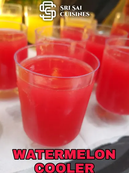 The Watermelon Cooler is a simple yet incredibly refreshing welcome drink, especially for daytime events. I use fresh watermelon juice to create this vibrant and hydrating beverage.