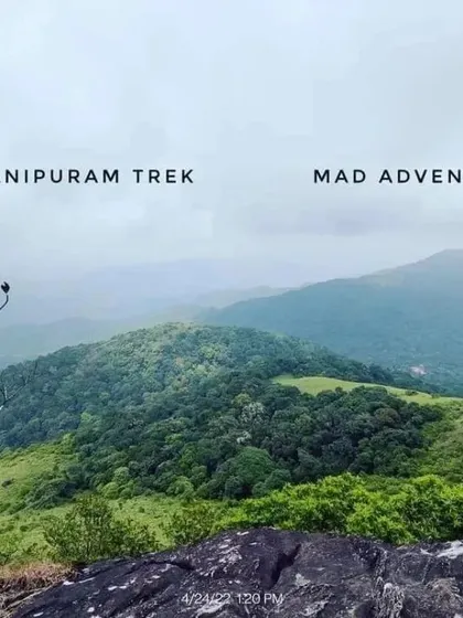 The beautiful green landscape of Ranipuram, often called the 'Ooty of Kerala', which we explore on our weekend treks.