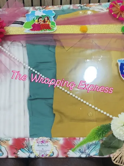 This Teej hamper contains multiple shirts, showing that I can pack gifts for all family members.