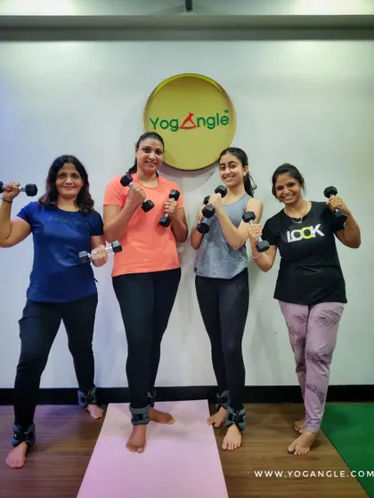 We are busting the myth that yoga is only for flexibility. Our Sculpt Yoga class incorporates weights to build muscle, endurance, and inner resilience, proving how powerful yoga can be for building strength.