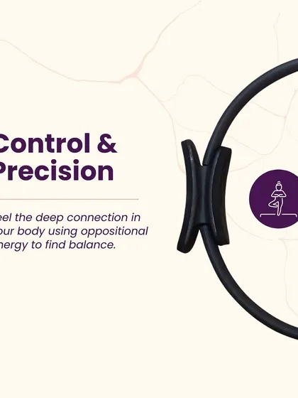 Feel the deep connection in your body with the Magic Circle. It teaches you how to use oppositional energy to find balance, control, and precision in your movements.