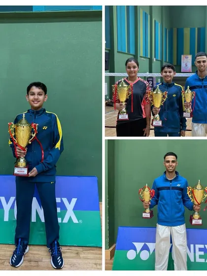 A haul of gold medals from the State Ranking Tournament in Goa. Congratulations to Arush, Arjun, and Aishani for winning their respective categories.
