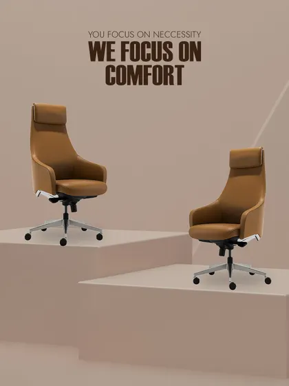 While you focus on your work, we focus on your comfort. These high-back executive chairs are engineered with ergonomics and elegance, ensuring you don’t just sit, you relax in style.