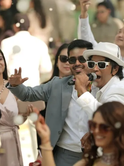 Getting up close and personal with the guests is my favorite part. An interactive performance makes everyone feel included in the celebration.