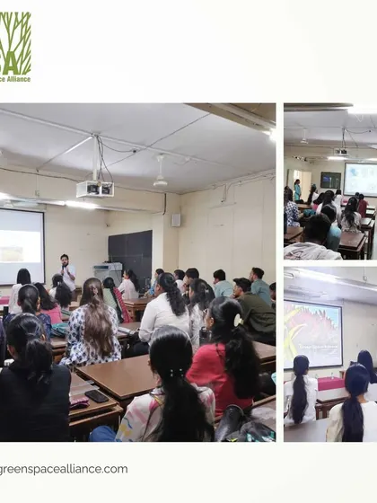 An interactive session with students from the Naralkar Institute. We are committed to inspiring the next generation of industry leaders by sharing our work and discussing future opportunities in landscape architecture and urban design.