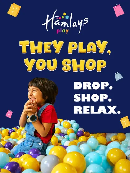 They play, you shop. Drop. Shop. Relax. It's the simple formula for a perfect day out for both you and your kids.