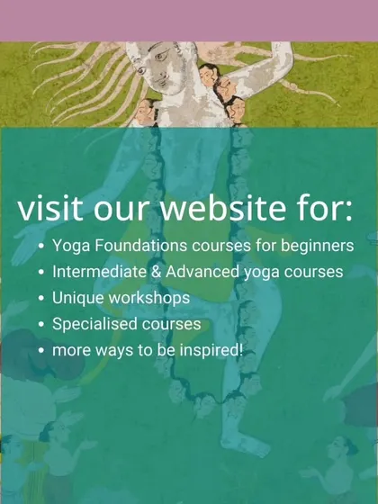 Our website is a resource for your yoga journey. It contains information on all our courses, workshops, and other inspiring content to support your practice.
