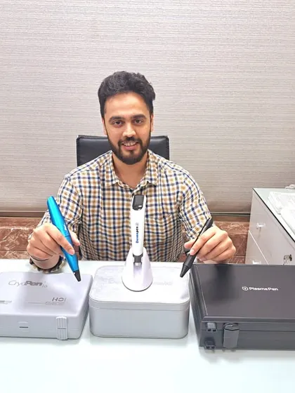 These are the tools of my trade. I believe in using only proven technology, like the Dermapen 4, Platina Plasma pen, and Cryopen. Each device is chosen for its precision and effectiveness in delivering non-invasive skin rejuvenation and tightening results you can trust.