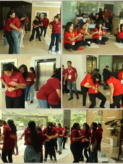 Interns at ANON practicing escape techniques from various grabs and holds. These drills are designed to be both educational and engaging.