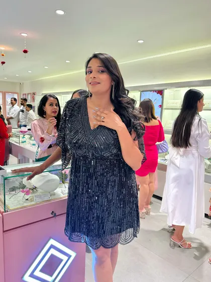 All smiles at the grand opening of the GIVA store, where they launched their new collection. I specialize in hosting retail and lifestyle brand activations.