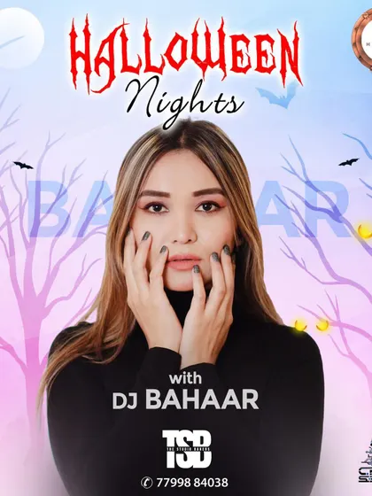 Getting into the spooky spirit for a Halloween Nights party in Visakhapatnam. Themed parties are always a blast.