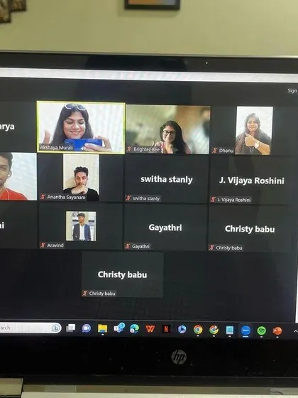 A snapshot from my 'Image Management for Greater Success' brainstorming session. It's always a pleasure to connect with people who are eager to learn and grow.