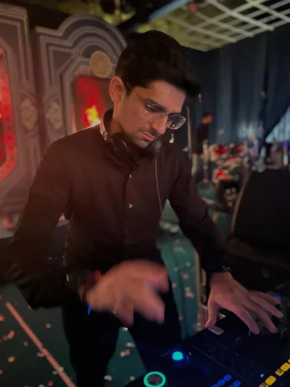 Focused on the mix during a gig in Asia. Each city brings a new crowd and a new energy.