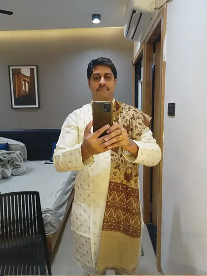 Ready for the stage.