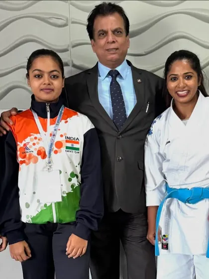 A series of photos with our proud medal winners from the Kata events at the 11th Commonwealth Karate Championship. Our team dominated the first day, winning 5 Gold, 4 Silver, and 6 Bronze medals.