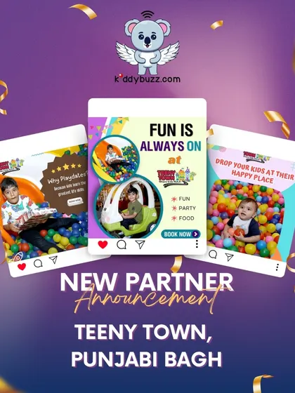 Teeny Town in Punjabi Bagh is the ultimate play destination where fun is always on. It's a happy place for kids to enjoy playdates, parties, and delicious food.