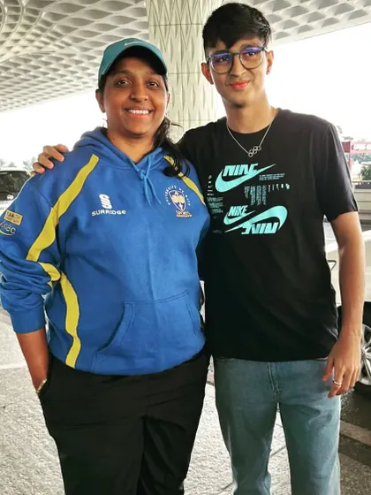 The hardest part of coaching is watching your athletes move on. Here I am with Gautam Solanki, who is leaving for the UK for his MBA. I am proud to have been part of his journey.
