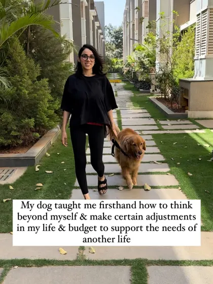 My dog taught me firsthand how to think beyond myself and make adjustments in my life and budget to support the needs of another living being. This prepared me for the sacrifices and joys of motherhood.