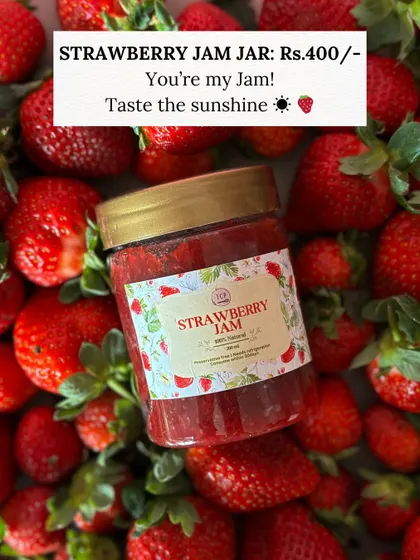 Our Valentine's Edit is all about sharing the love. Choose from heart-shaped brownies, mini heart cakes, cupcake bouquets, or even a jar of our homemade strawberry jam for your special someone.