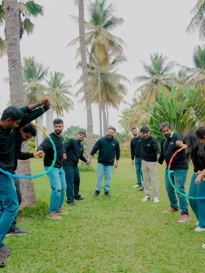 Fun and games at a corporate team-building event. I make sure to capture the laughter and friendly competition that makes these events memorable.