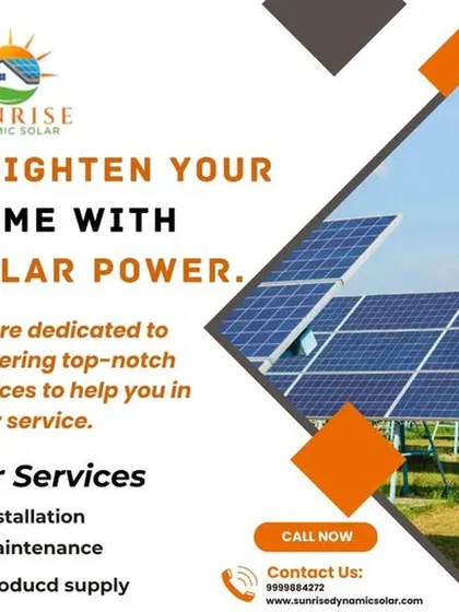 Brighten your home with solar power. I am dedicated to delivering top-notch installation and maintenance services to help you make a seamless switch to solar.