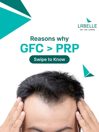 Continuing the comparison, GFC's advanced preparation method isolates more potent growth factors. This makes it a preferred option for clients who want to accelerate their hair growth journey and see quicker improvements.